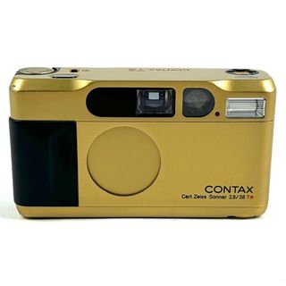 コンタックス T2 チタンゴールド ［ジャンク品］ 中古(フィルムカメラ)