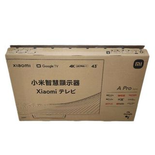 Xiaomi シャオミ 4Kチューナーレス TV L43M8-A2TWN A Pro 43 スマートテレビ 2023年製 映像機器 【未使用品】 22403K497(テレビ)