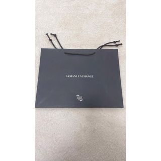 ARMANI EXCHANGE - 「ARMANI EXCHANGE」ショップ袋 ブランド紙袋 黒 送料無料  