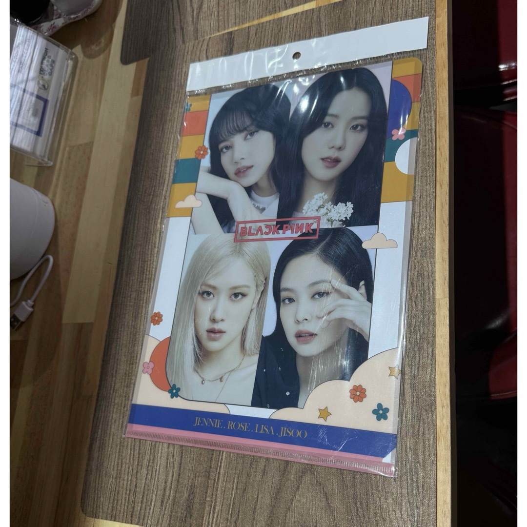 BLACKPINK クリアファイル エンタメ/ホビーのタレントグッズ(アイドルグッズ)の商品写真