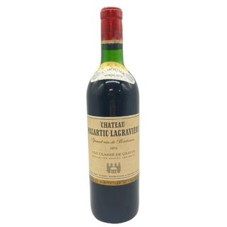 シャトー マラルティック ラグラヴィエール 1972 750ml 14％【F】(ワイン)