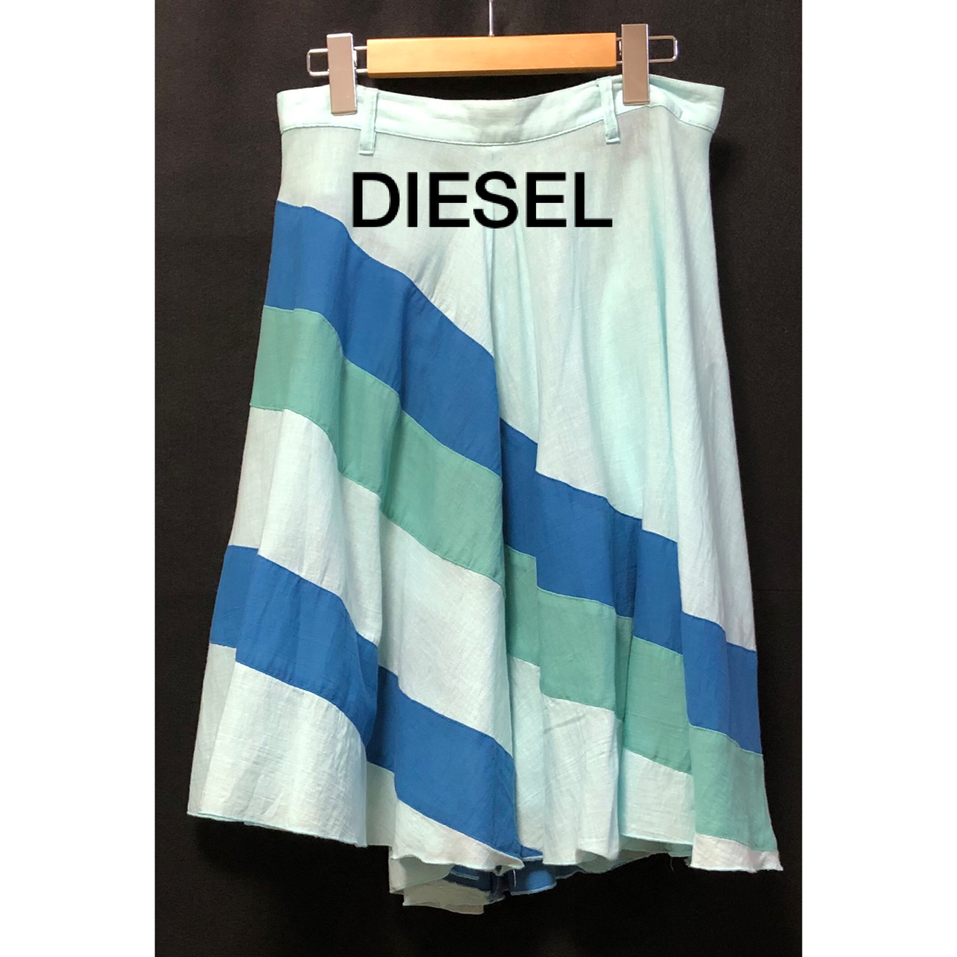 DIESEL(ディーゼル)のDIESEL  ディーゼル　エスカルゴ　スパイラル　スワール　スカート レディースのスカート(その他)の商品写真