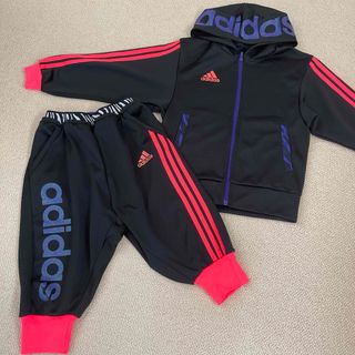 アディダス(adidas)の【美品】adidasジャージ上下(ウェア)