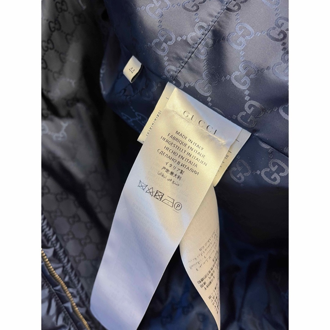 Gucci(グッチ)の正規 20SS GUCCI グッチ ロゴ ワッペン ダウンジャケット メンズのジャケット/アウター(ダウンジャケット)の商品写真