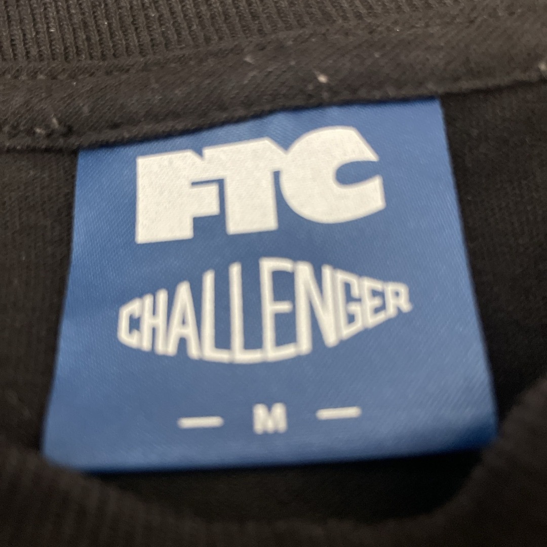 FTC(エフティーシー)の名作　CHALLENGER FTC tシャツ　M サイズ　黒 メンズのトップス(Tシャツ/カットソー(半袖/袖なし))の商品写真