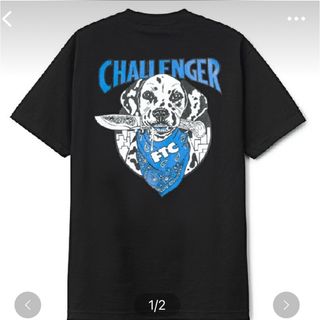 エフティーシー(FTC)の名作　CHALLENGER FTC tシャツ　M サイズ　黒(Tシャツ/カットソー(半袖/袖なし))