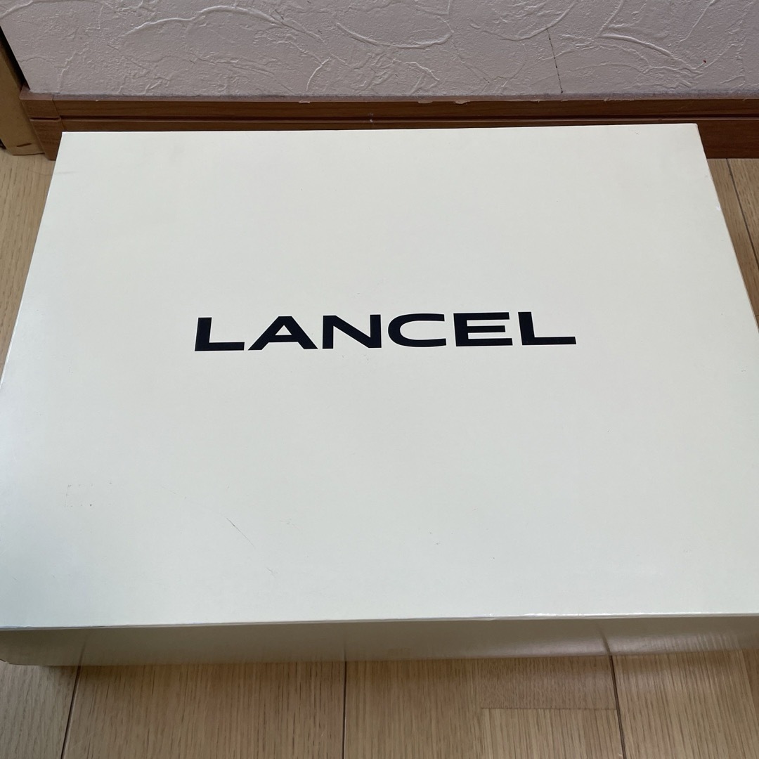 LANCEL(ランセル)の【新品】ランセル　LANCEL タオルケット ブルー系 寝具 インテリア/住まい/日用品の寝具(布団)の商品写真