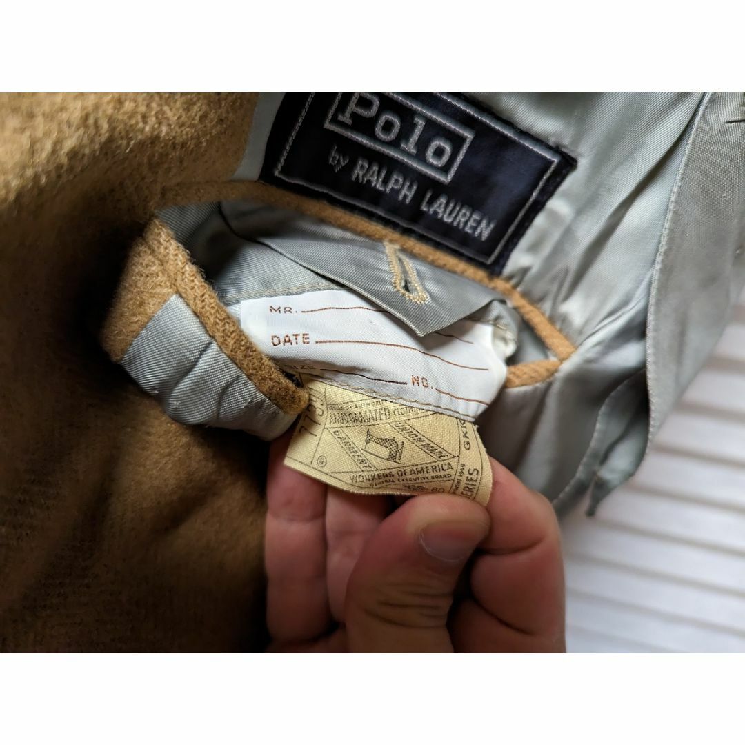 創業期ポロラルフローレン 希少60sヴィンテージ キャメル ジャケット メンズのジャケット/アウター(テーラードジャケット)の商品写真