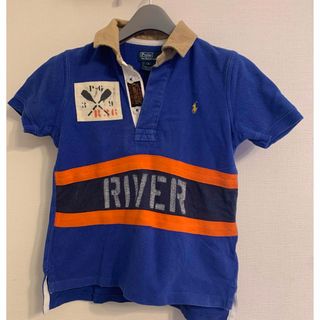 RALPH LAUREN ポロラルフローレン ポロシャツ 半袖 紺 110(Tシャツ/カットソー)