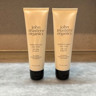 ジョンマスターオーガニック(John Masters Organics)のジョンマスターオーガニック　ヘアミルク2本　rose & apricot(トリートメント)