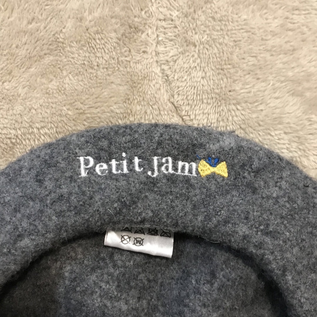 Petit jam(プチジャム)の美品◎petit jam ベレー帽、54cm キッズ/ベビー/マタニティのこども用ファッション小物(帽子)の商品写真