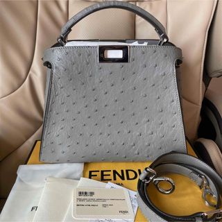 FENDI - 定価１５０万！ピーカブー　オーストリッチ