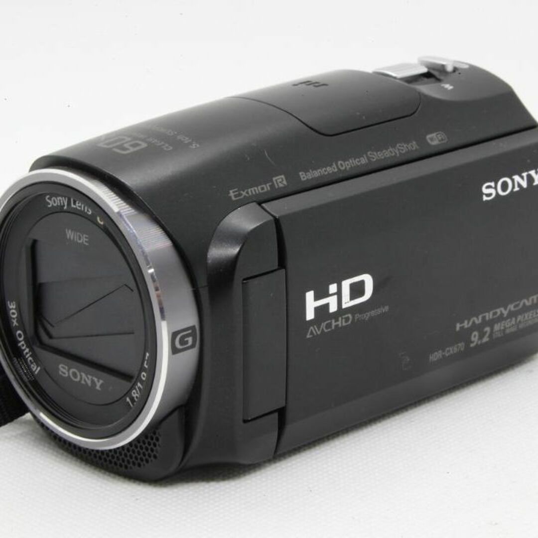 SONY HANDYCAM HDR-CX670 ブラック 若者の大愛商品 - ビデオカメラ SONY HANDYCAM HDR-CX670 ブラック 若者の大愛商品 - ビデオカメラ