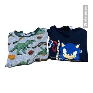 エイチアンドエム(H&M)のH&M エイチアンドエム Tシャツ ロンT サイズ120 2枚組 まとめ売り(Tシャツ/カットソー)