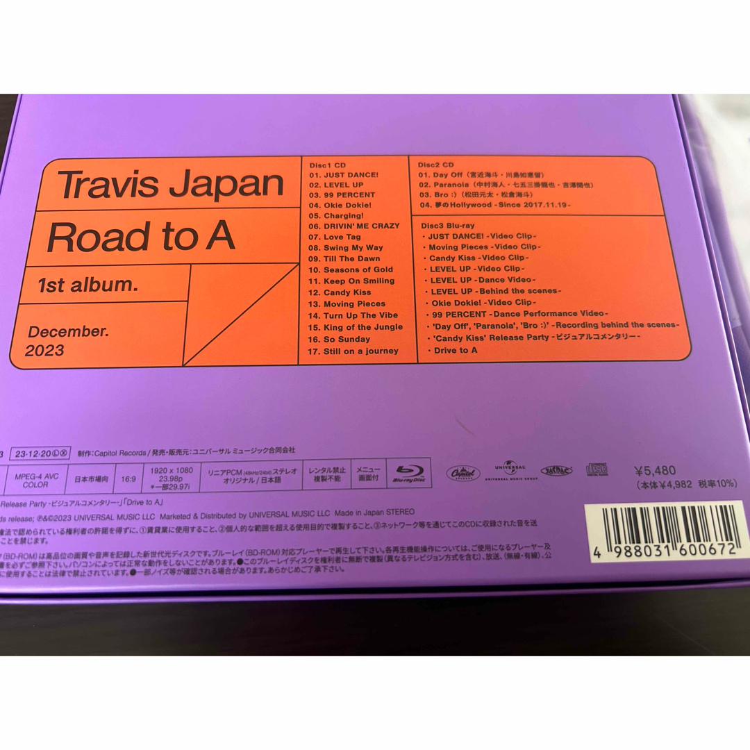 travis japan road to A エンタメ/ホビーのタレントグッズ(アイドルグッズ)の商品写真