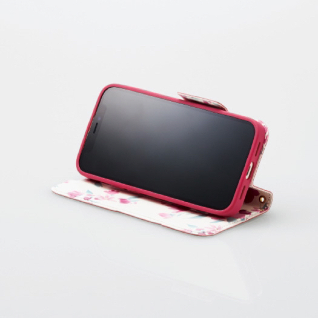 ELECOM(エレコム)のiPhone13mini 手帳型スマホケース　カバー　ELECOM 新品 スマホ/家電/カメラのスマホアクセサリー(iPhoneケース)の商品写真