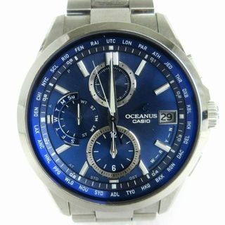 カシオ(CASIO)のカシオ オシアナス 腕時計 アナログ タフソーラー シルバーカラー ■SM1(腕時計(アナログ))