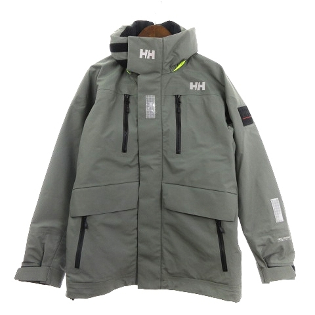 HELLY HANSEN(ヘリーハンセン)のヘリーハンセン スピンドリフト ジャケット セーリング セージ 緑 M ■SM1 メンズのジャケット/アウター(その他)の商品写真