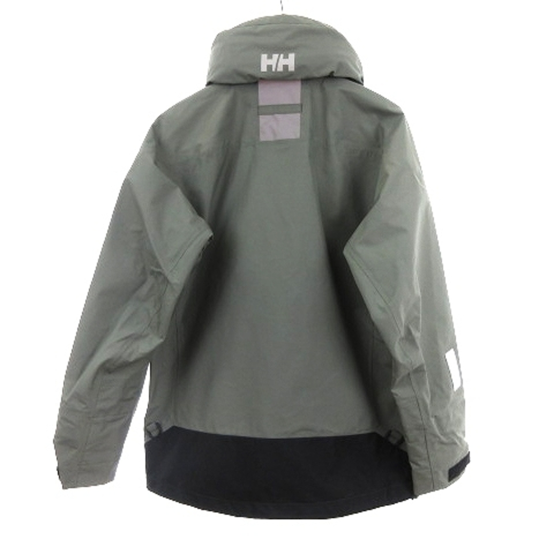 HELLY HANSEN(ヘリーハンセン)のヘリーハンセン スピンドリフト ジャケット セーリング セージ 緑 M ■SM1 メンズのジャケット/アウター(その他)の商品写真