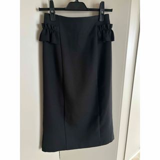 トッコクローゼット(TOCCO closet)のトッコクローゼット　フリル付きスカート(ひざ丈スカート)