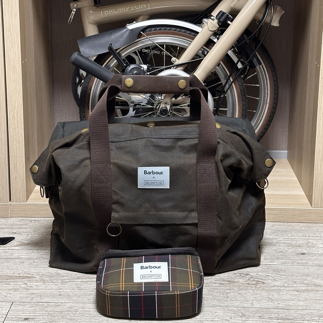 BROMPTON(ブロンプトン)のBROMPTON BARBOUR ブロンプトン　バブアー スポーツ/アウトドアの自転車(自転車本体)の商品写真