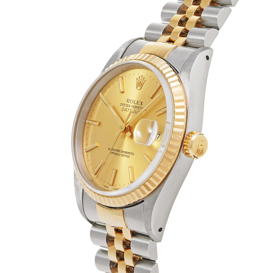 ROLEX(ロレックス)の中古 ロレックス ROLEX 16233 X番(1991年頃製造) シャンパン メンズ 腕時計 メンズの時計(腕時計(アナログ))の商品写真