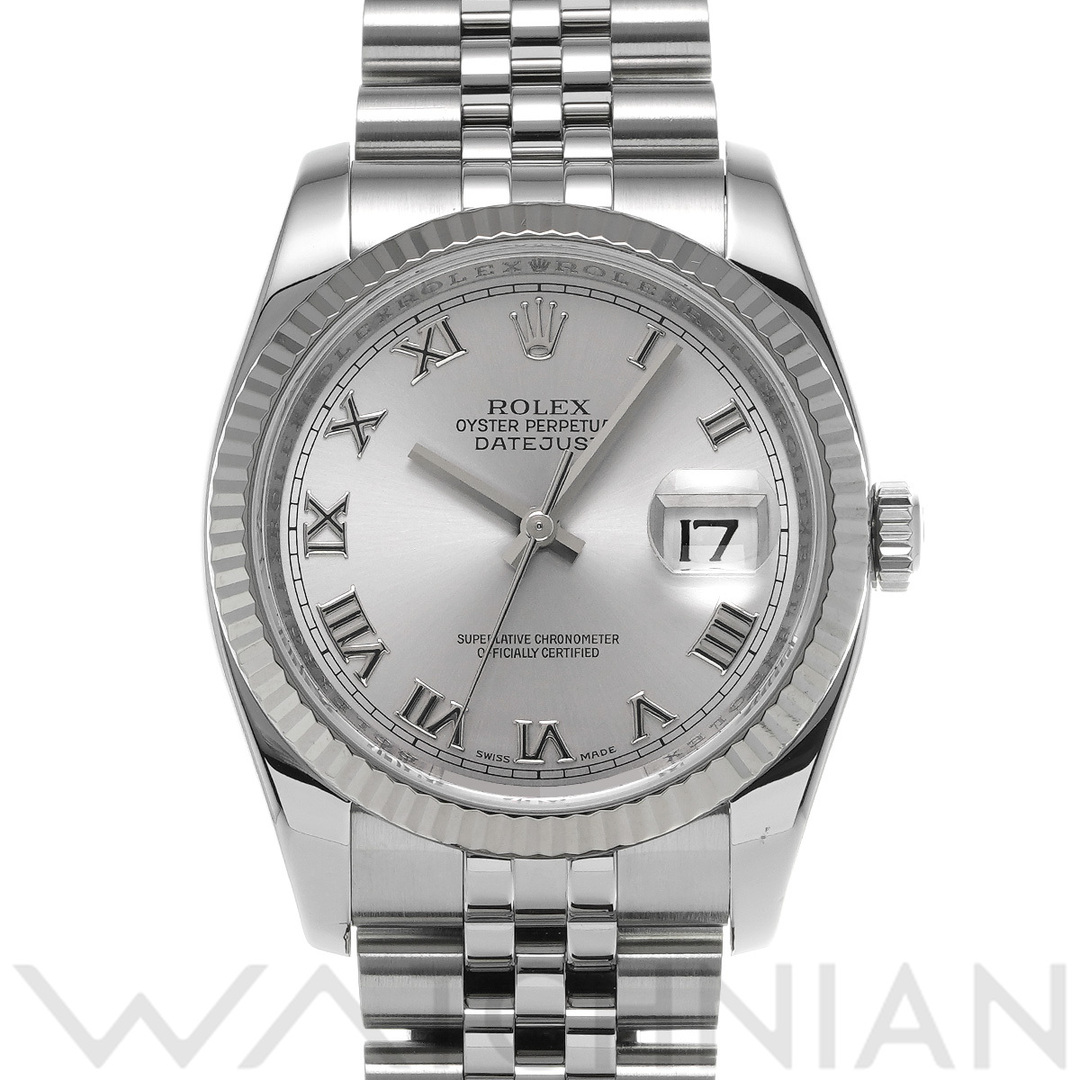 ROLEX(ロレックス)の中古 ロレックス ROLEX 116234 Z番(2006年頃製造) グレー メンズ 腕時計 メンズの時計(腕時計(アナログ))の商品写真