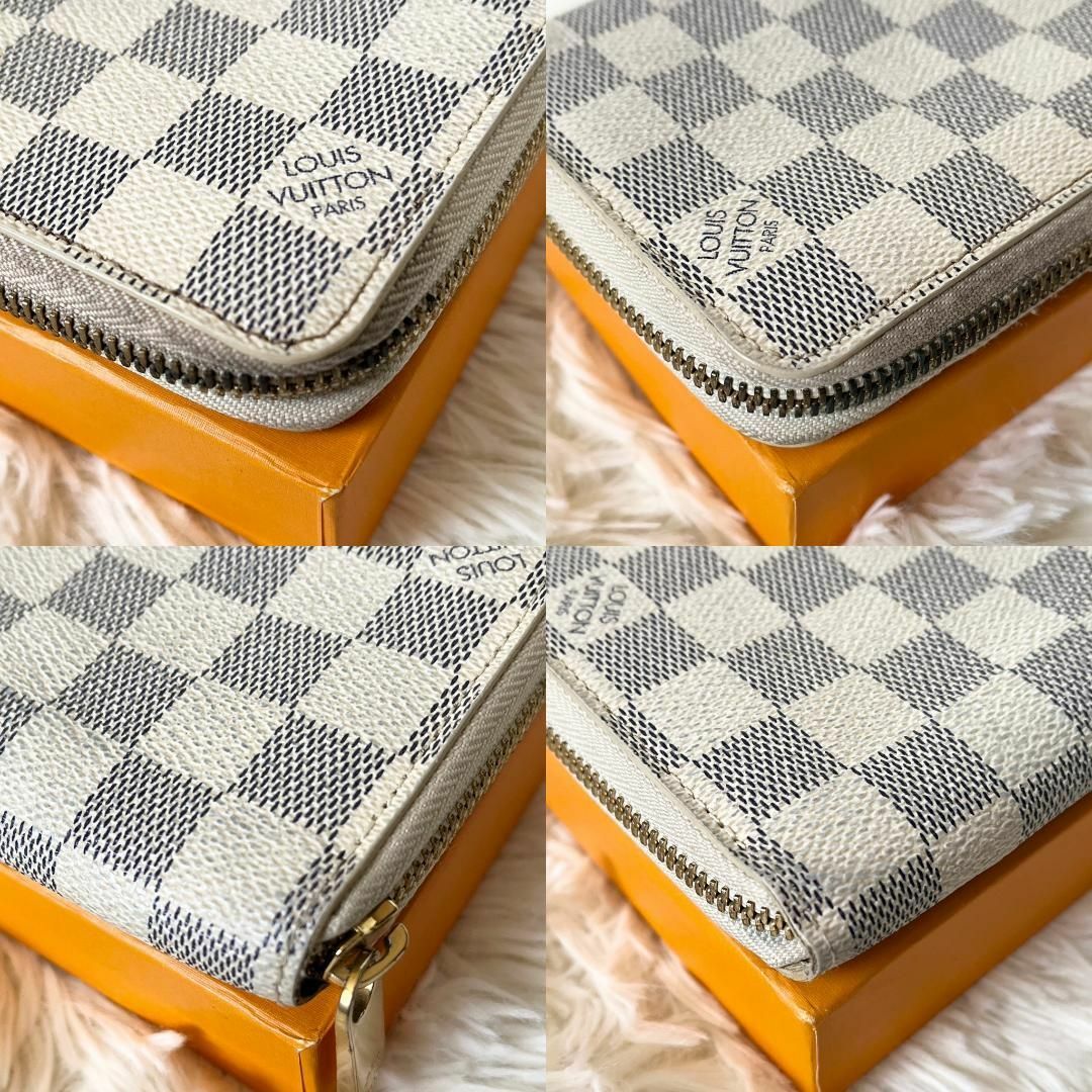 LOUIS VUITTON(ルイヴィトン)の⑫LOUIS VUITTON ルイヴィトン ダミエ・アズール ジッピーウォレット レディースのファッション小物(財布)の商品写真