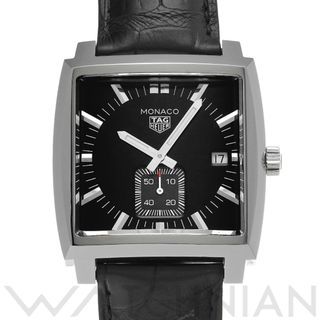 タグホイヤー(TAG Heuer)の中古 タグ ホイヤー TAG HEUER WAW131A.FC6177 ブラックラッカー ユニセックス 腕時計(腕時計)