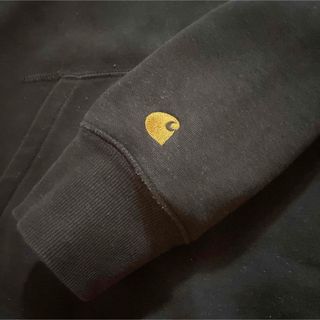 カーハート(carhartt)のカーハート　パーカー　スウェット　フード　ブラック(トレーナー/スウェット)