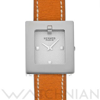エルメス(Hermes)の中古 エルメス HERMES BE1.210 ホワイト レディース 腕時計(腕時計)