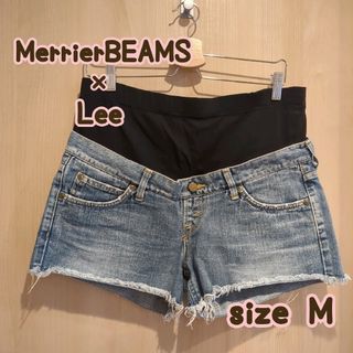 BEAMS - ✨希少✨MerrierBEAMS×Lee マタニティ ショート丈カットオフデニム