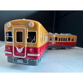 京阪電車　1900系特急車両　1963－2008　２両セット〈中古美品〉レール付(鉄道模型)