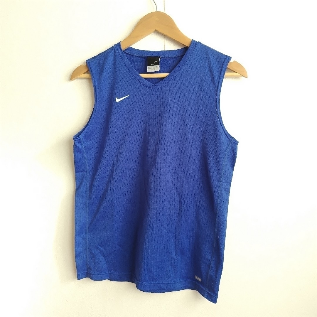 NIKE(ナイキ)の【NIKE◆adidas　2枚】Tシャツ/タンク/ブルー/160/サッカー キッズ/ベビー/マタニティのキッズ服男の子用(90cm~)(Tシャツ/カットソー)の商品写真