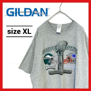 GILDAN - 90s 古着 ギルダン Tシャツ フットボール オーバーサイズ XL 