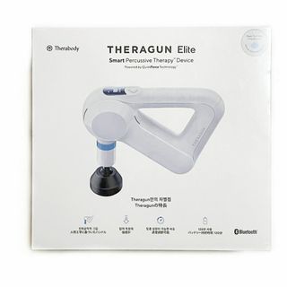 新品 Theragun Elite G4-ELITE-WHT-PKG-KRJP