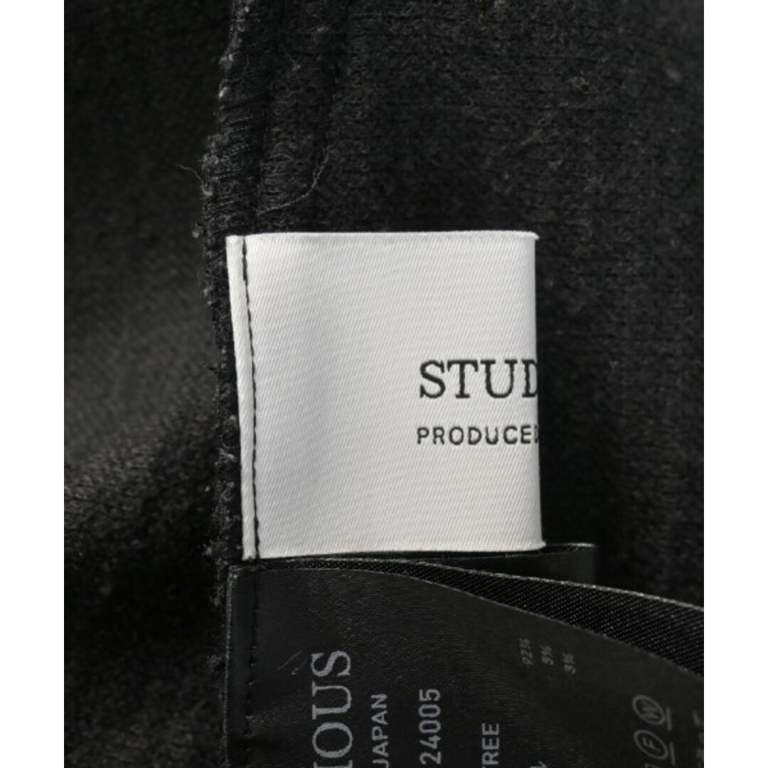 STUDIOUS(ステュディオス)のSTUDIOUS ステュディオス ベスト/ノースリーブ F 黒 【古着】【中古】 レディースのトップス(ベスト/ジレ)の商品写真