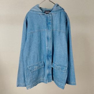 ヴィンテージ(VINTAGE)の90s vintage アースカラー　デニムパーカー　デトロイトジャケット　古着(Gジャン/デニムジャケット)