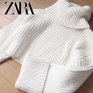 ザラ ホワイト ニット/セーター(レディース)の通販 1,000点以上 | ZARA