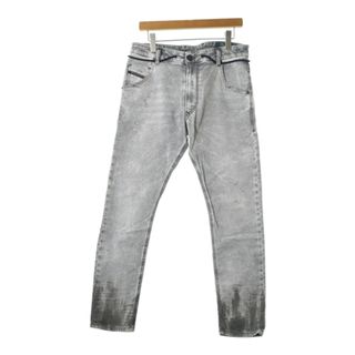 ディーゼル(DIESEL)のDIESEL ディーゼル デニムパンツ 30(XL位) グレー系 【古着】【中古】(デニム/ジーンズ)