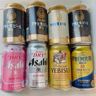 アサヒ(アサヒ)の即購入OK♡アサヒ エビス プレモル ビール8本セット(ビール)