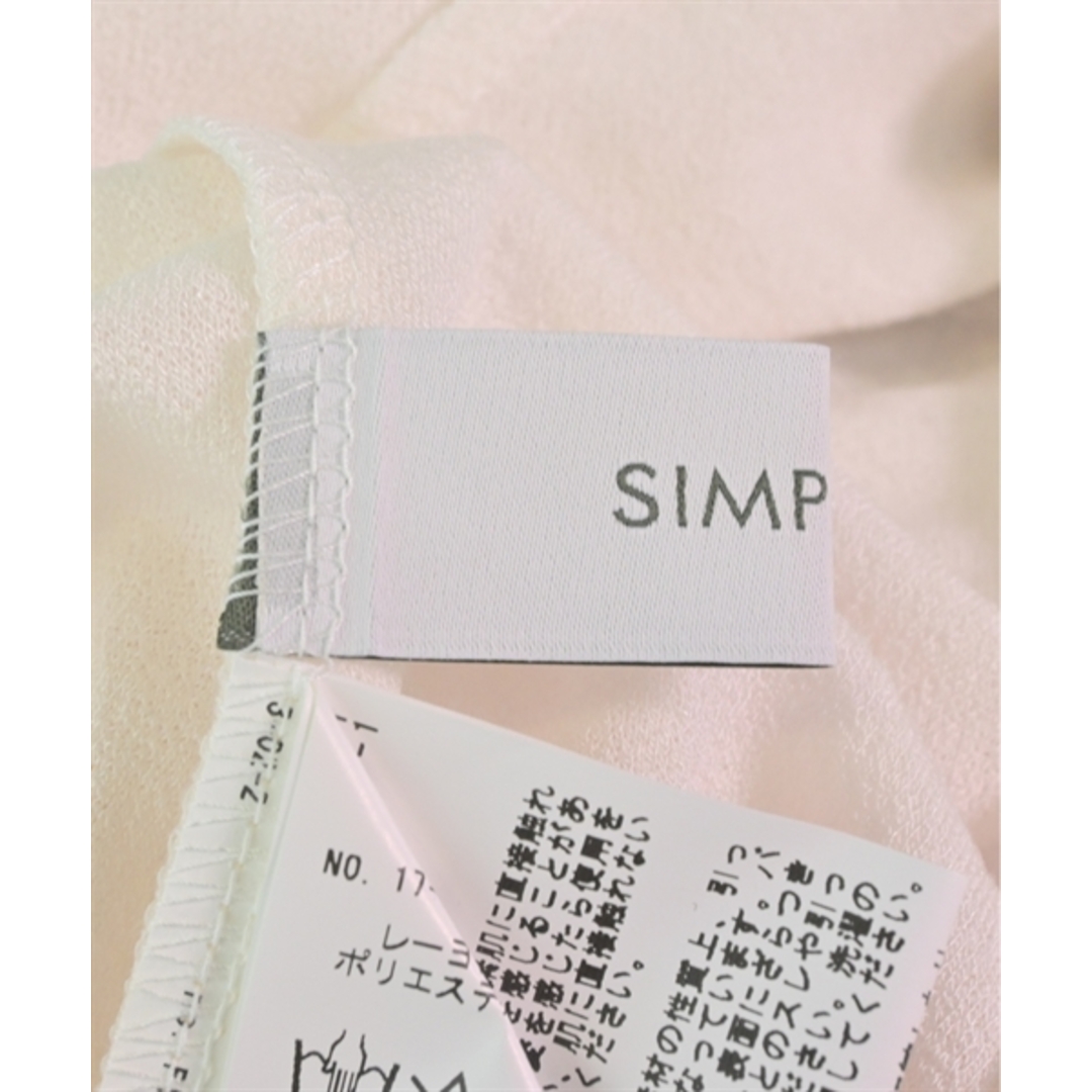 Simplicite(シンプリシテェ)のSimplicite シンプルシテ ブラウス F ピンク 【古着】【中古】 レディースのトップス(シャツ/ブラウス(長袖/七分))の商品写真