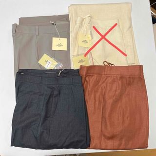 エルメス(Hermes)のHERMES パンツ 3点まとめ売り タグ付き(その他)