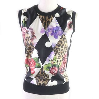 美品❗DOLCE & GABBANA レース装飾アンサンブル　カシミヤ　シルク Amazon.com: Dolce & Gabbana Women's Round Fashion Sunglasses