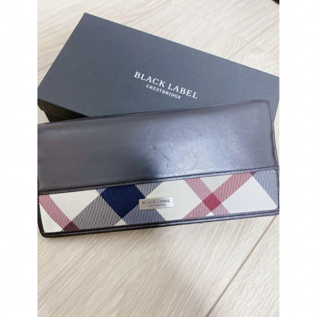 BLACK LABEL CRESTBRIDGE(ブラックレーベルクレストブリッジ)のブラックレーベル　クレストブリッジ　長財布 メンズのファッション小物(長財布)の商品写真