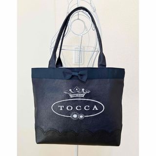 TOCCA - TOCCA ロゴトートバッグ　トッカ　リボンバッグ