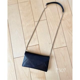 ザラ(ZARA)のZARA ザラ チェーンショルダー ミニバッグ ブラック (ショルダーバッグ)