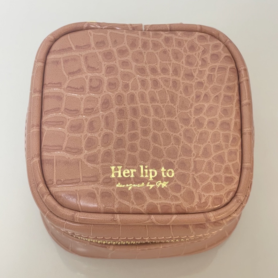 Her lip to(ハーリップトゥ)のハーリップトゥ　ジュエリーボックス レディースのファッション小物(ポーチ)の商品写真