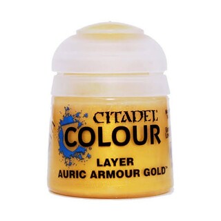 シタデルカラー Layer: Auric Armour Gold ゴールド 金(模型製作用品)
