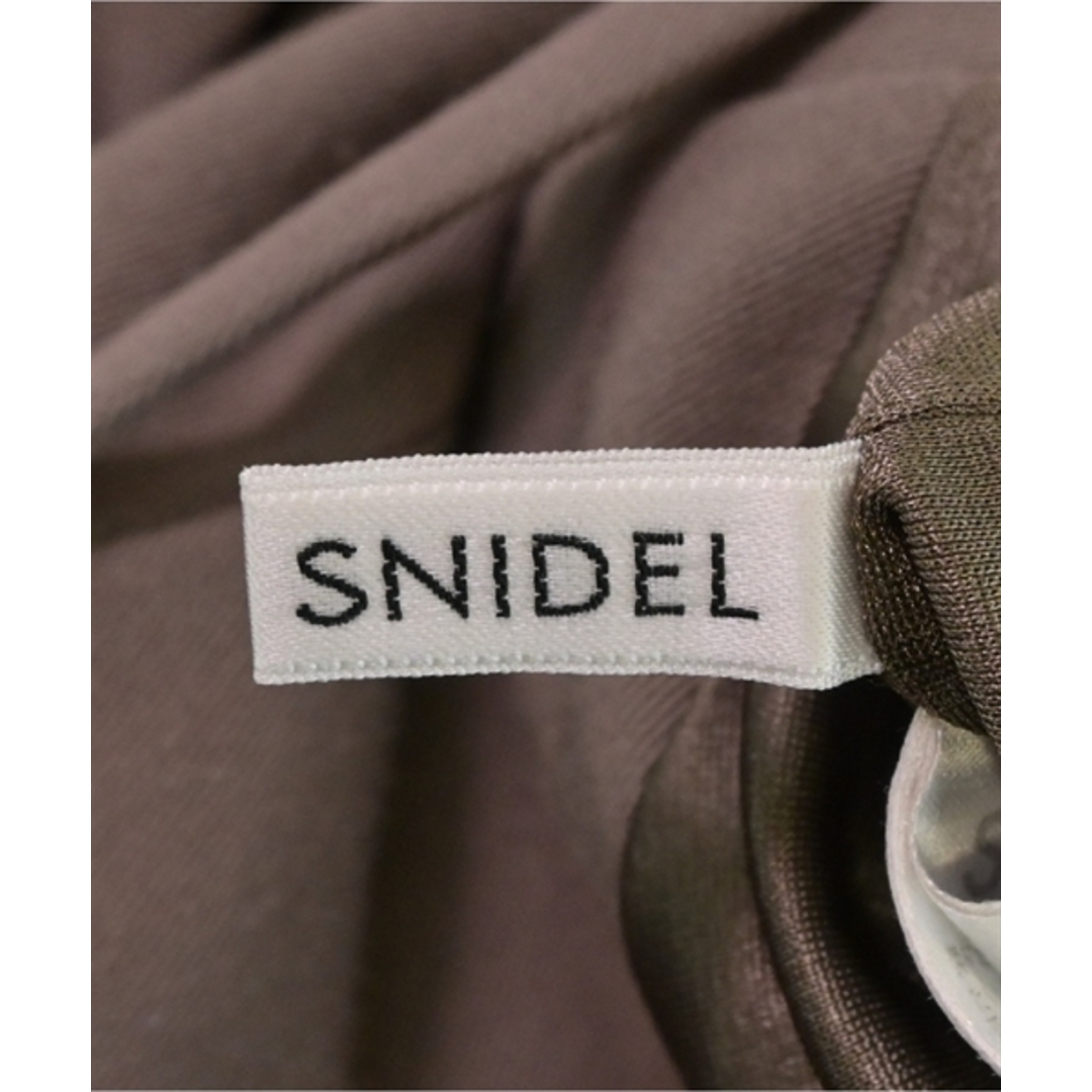 SNIDEL(スナイデル)のSNIDEL スナイデル ワンピース 0(S位) 茶系 【古着】【中古】 レディースのワンピース(ひざ丈ワンピース)の商品写真